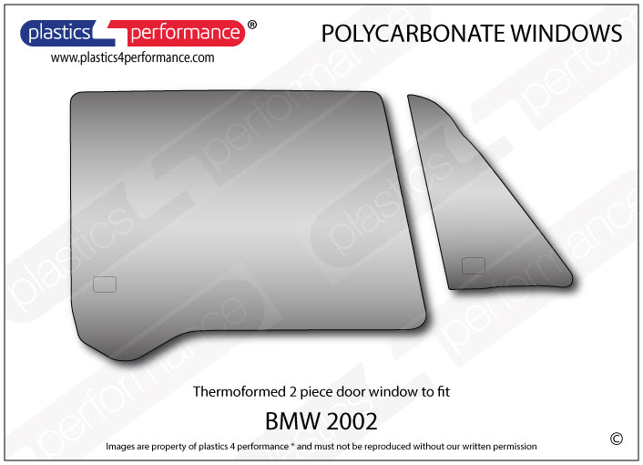 Vetri in Policarbonato per BMW 2002 E20