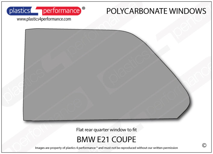 Carica immagine in Galleria Viewer, Vetri in Policarbonato per BMW E21 Coupé
