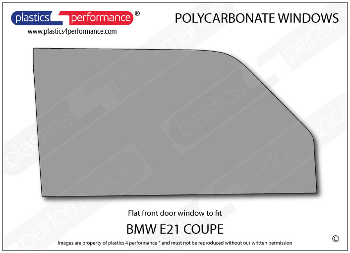 Vetri in Policarbonato per BMW E21 Coupé