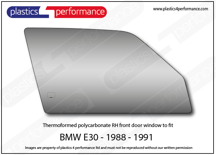 Vetri in Policarbonato per BMW E30 Coupé (88-91)