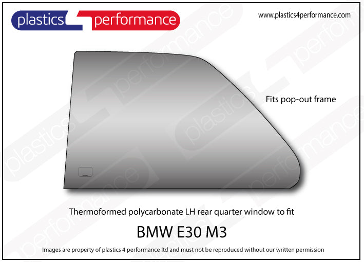 Carica immagine in Galleria Viewer, Vetri in Policarbonato per BMW M3 E30 (86-88)
