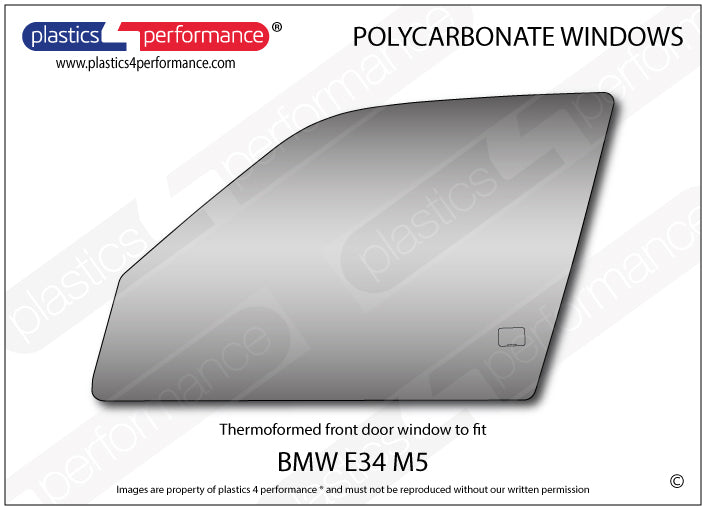 Carica immagine in Galleria Viewer, Vetri in Policarbonato per BMW M5 E34
