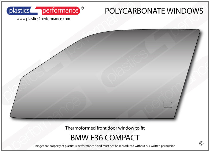 Vetri in Policarbonato per BMW E36 Compact