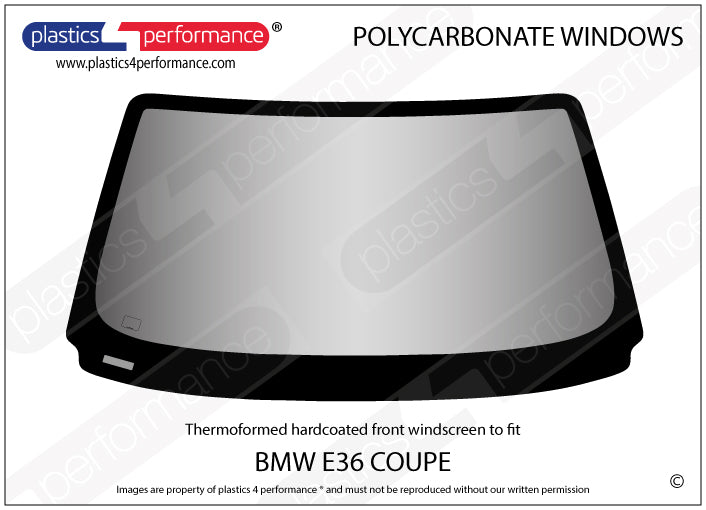 Vetri in Policarbonato per BMW E36 Coupé
