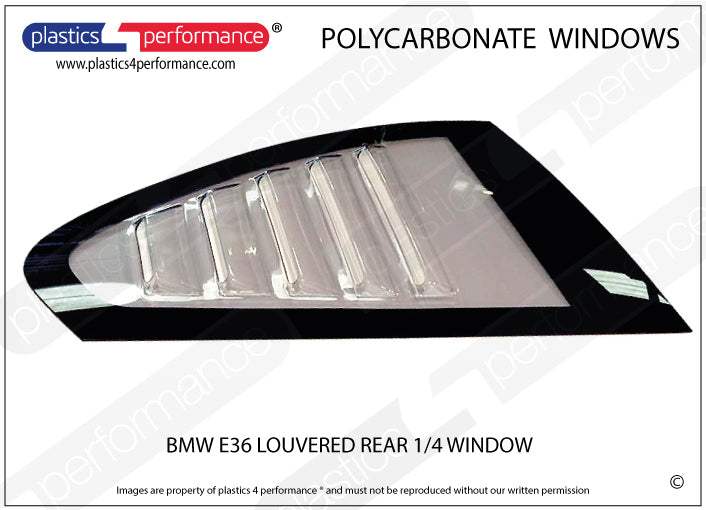 Carica immagine in Galleria Viewer, Vetri in Policarbonato per BMW E36 Coupé
