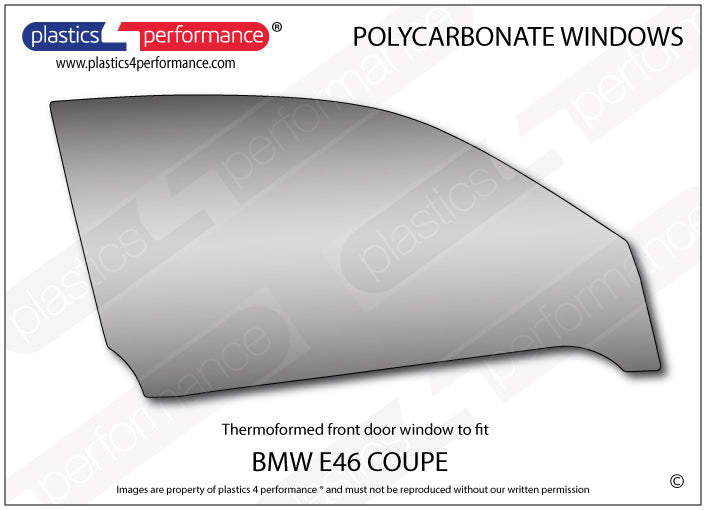 Carica immagine in Galleria Viewer, Vetri in Policarbonato per BMW E46 Coupé
