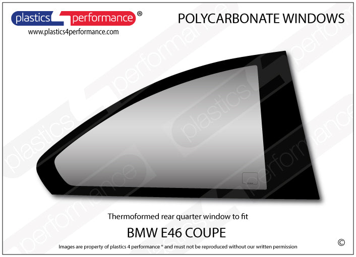 Carica immagine in Galleria Viewer, Vetri in Policarbonato per BMW E46 Coupé
