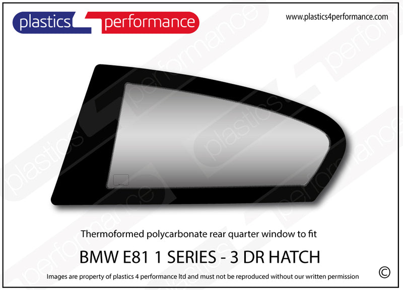 Carica immagine in Galleria Viewer, Vetri in Policarbonato per BMW E81 3 Porte
