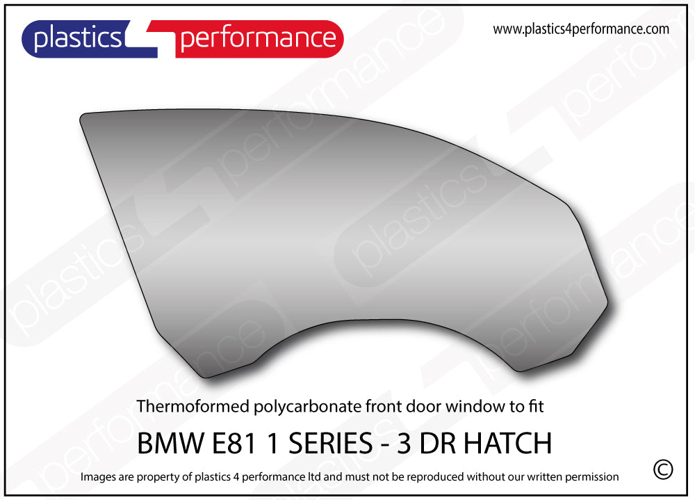 Vetri in Policarbonato per BMW E81 3 Porte