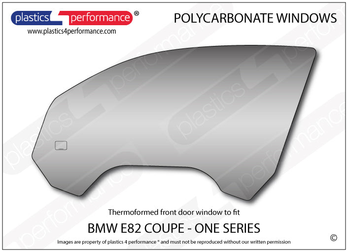 Vetri in Policarbonato per BMW E82 Coupé