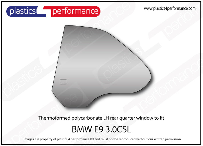 Carica immagine in Galleria Viewer, Vetri in Policarbonato per BMW 3.0 CSL E9
