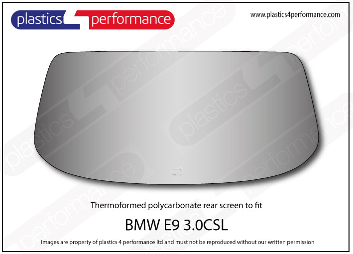 Carica immagine in Galleria Viewer, Vetri in Policarbonato per BMW 3.0 CSL E9
