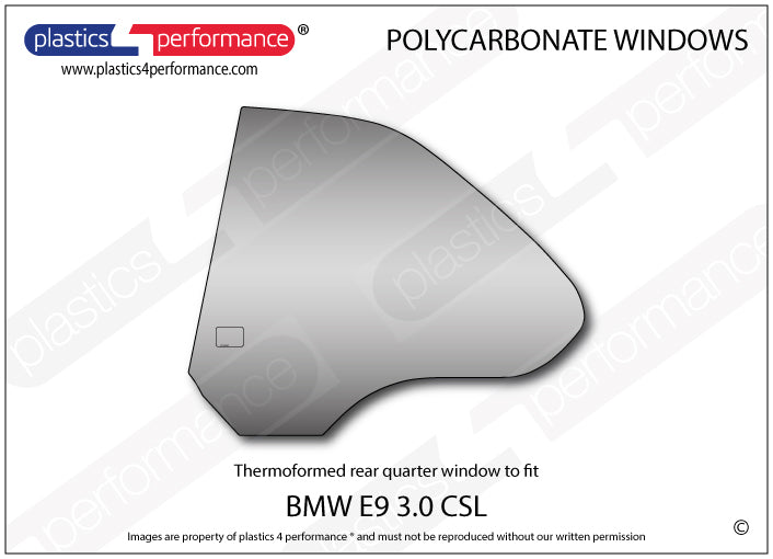 Carica immagine in Galleria Viewer, Vetri in Policarbonato per BMW 3.0 CSL E9
