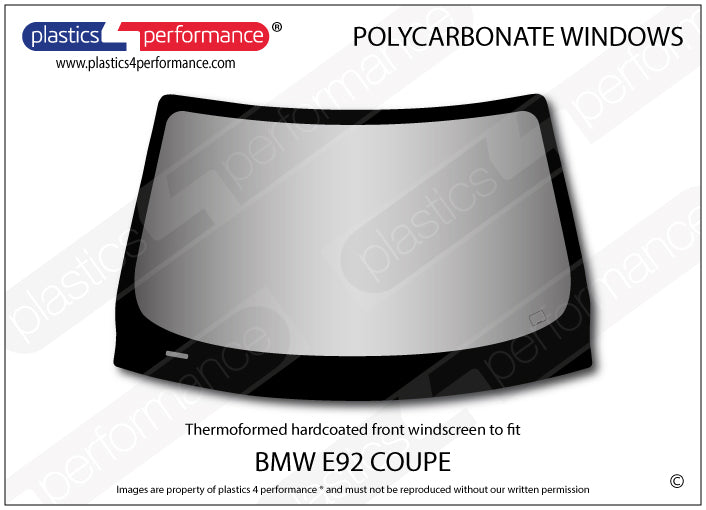 Vetri in Policarbonato per BMW E92 Coupé
