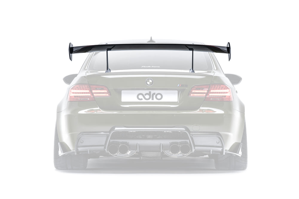 Alettone Adro AT-R1 "Swan Neck" in Carbonio per BMW E92 M3