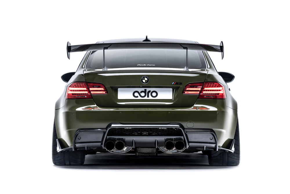 Alettone Adro AT-R1 "Swan Neck" in Carbonio per BMW E92 M3