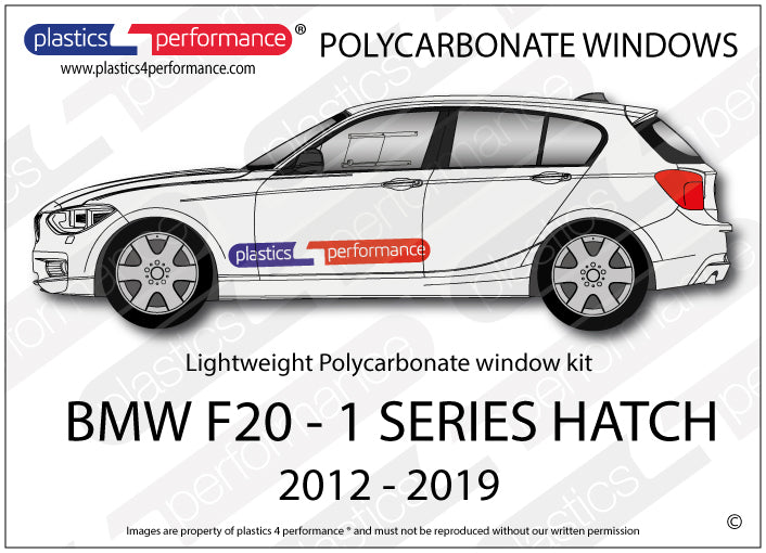 Vetri in Policarbonato per BMW F20 5 Porte