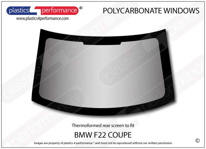 Carica immagine in Galleria Viewer, Vetri in Policarbonato per BMW F22 Coupé
