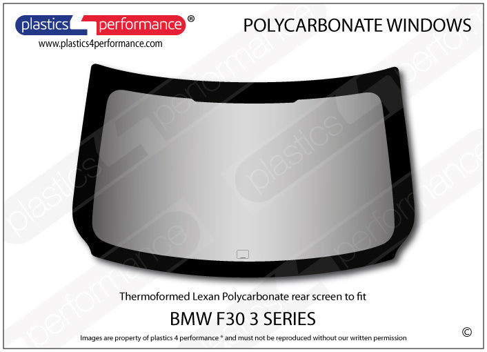 Vetri in Policarbonato per BMW F30 Berlina