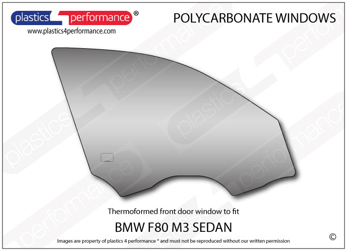 Carica immagine in Galleria Viewer, Vetri in Policarbonato per BMW M3 F80 Berlina
