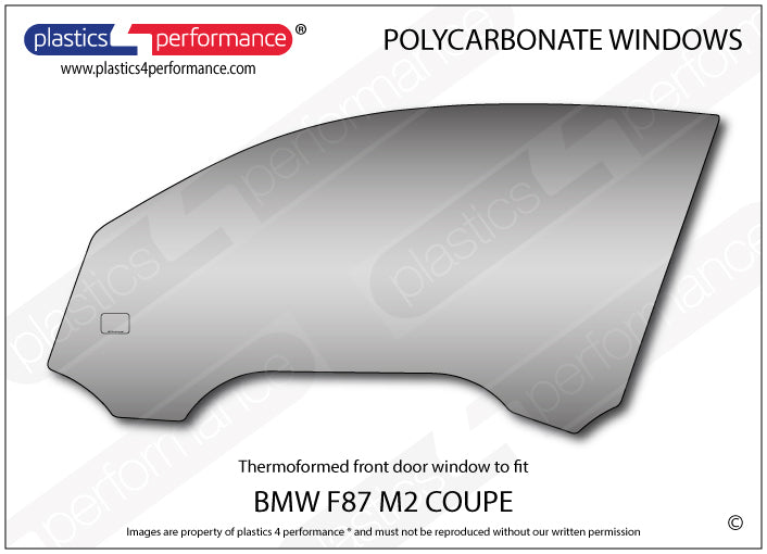 Vetri in Policarbonato per BMW M2 F87