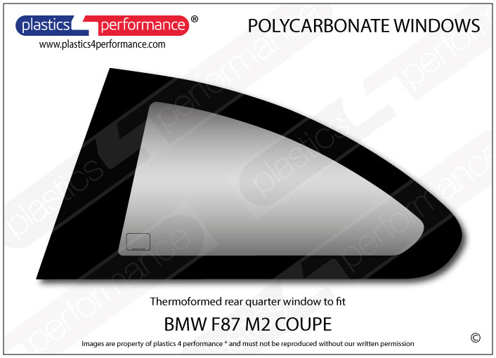Vetri in Policarbonato per BMW M2 F87