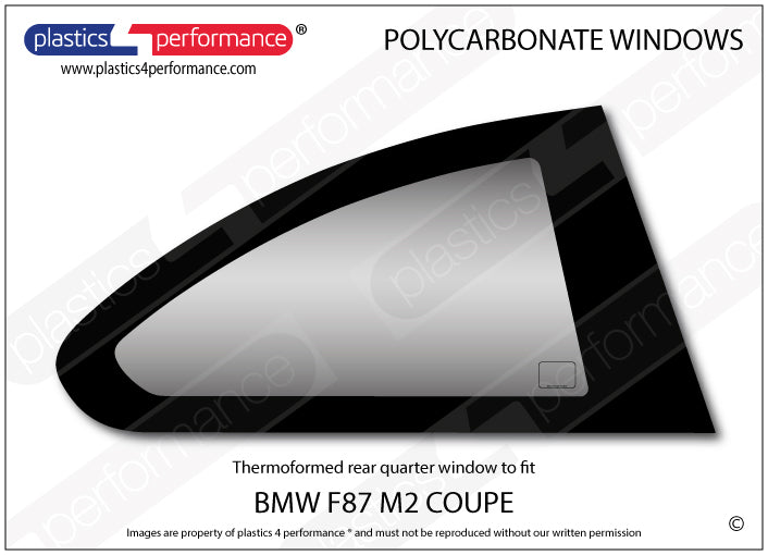 Carica immagine in Galleria Viewer, Vetri in Policarbonato per BMW M2 F87
