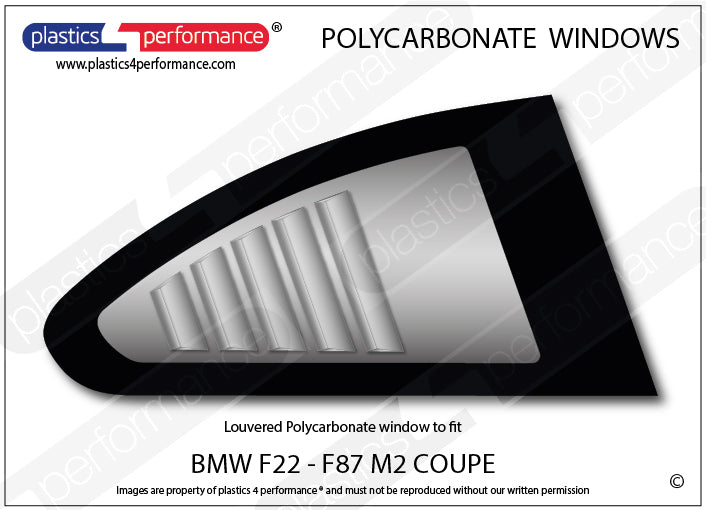 Vetri in Policarbonato per BMW M2 F87