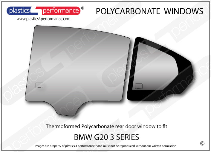 Vetri in Policarbonato per BMW G20 Berlina