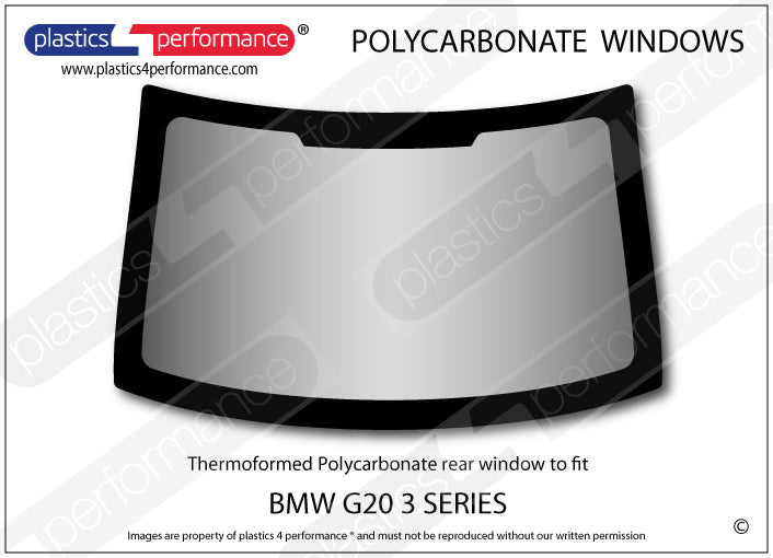 Carica immagine in Galleria Viewer, Vetri in Policarbonato per BMW G20 Berlina
