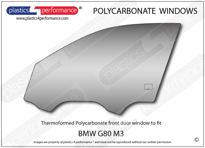 Carica immagine in Galleria Viewer, Vetri in Policarbonato per BMW M3 G80 Berlina
