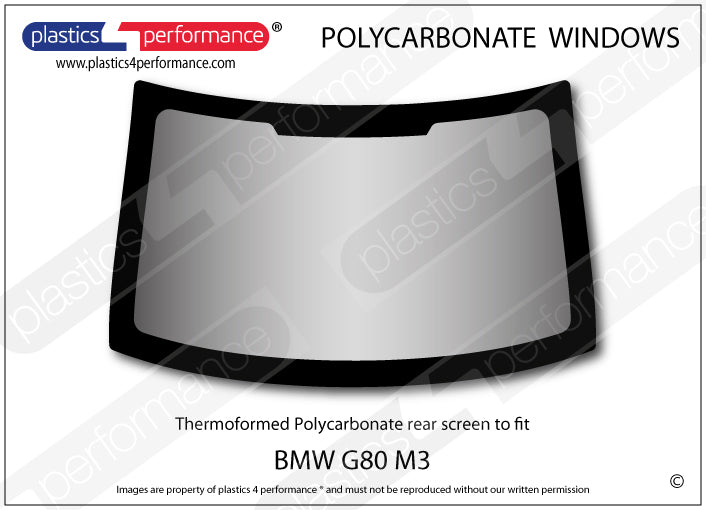 Vetri in Policarbonato per BMW M3 G80 Berlina