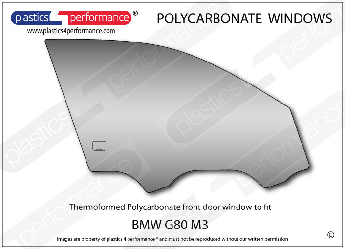 Carica immagine in Galleria Viewer, Vetri in Policarbonato per BMW M3 G80 Berlina
