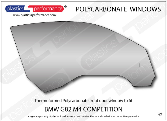 Carica immagine in Galleria Viewer, Vetri in Policarbonato per BMW M4 Competition G82
