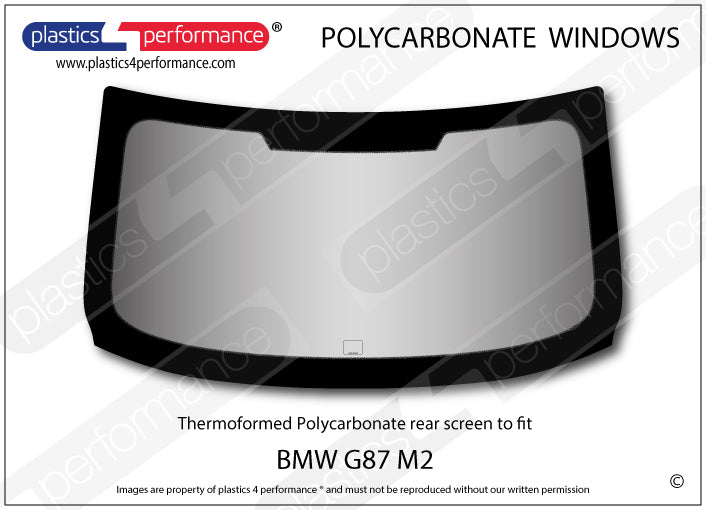 Vetri in Policarbonato per BMW M2 G87