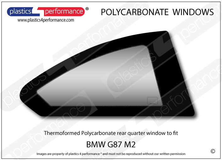 Carica immagine in Galleria Viewer, Vetri in Policarbonato per BMW M2 G87
