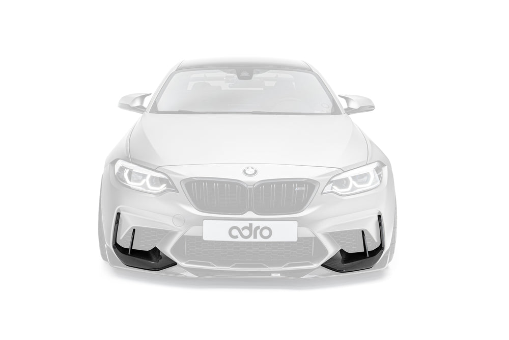 Prese d'Aria Paraurti Anteriore Adro in Carbonio per BMW F87 M2