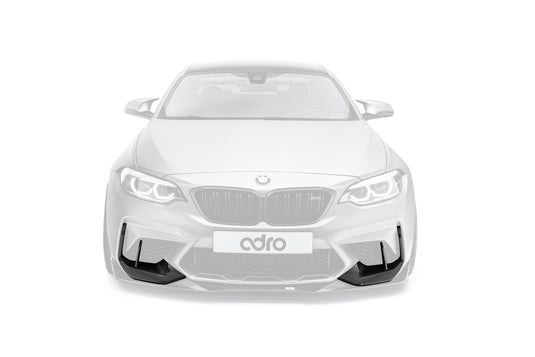 Prese d'Aria Paraurti Anteriore Adro in Carbonio per BMW F87 M2