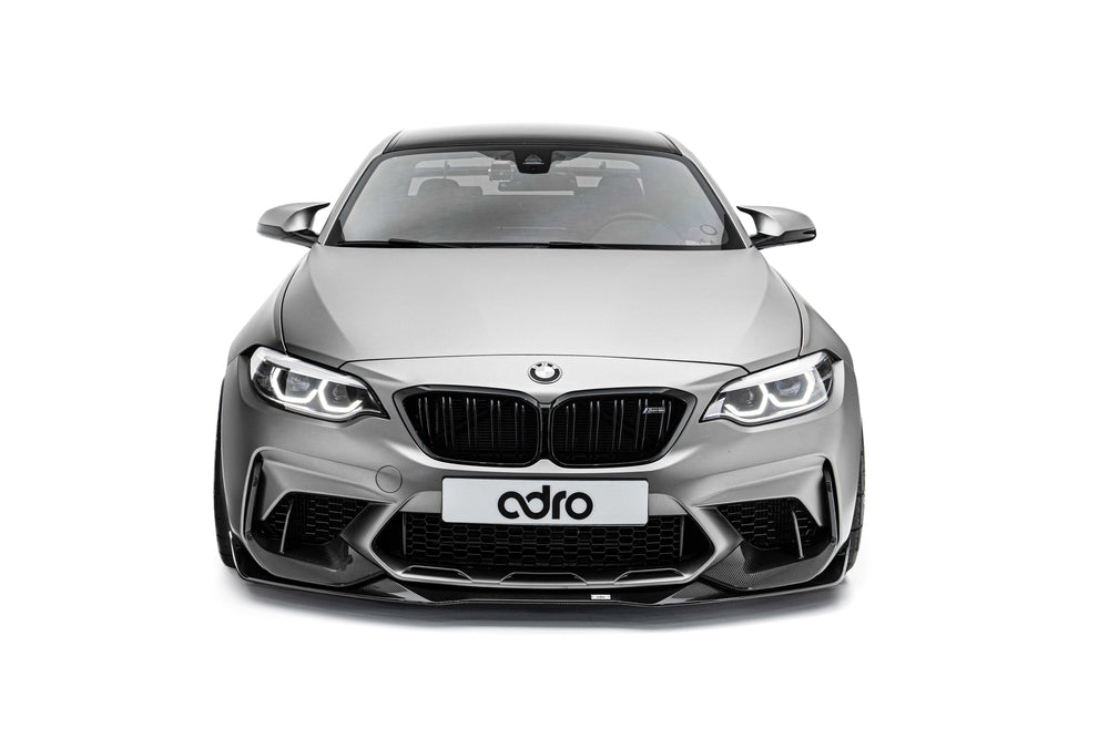 Lip e Prese d'Aria Paraurti Anteriore Adro in Carbonio per BMW F87 M2