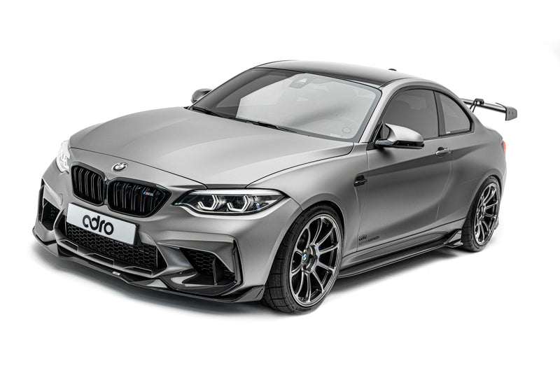 Carica immagine in Galleria Viewer, Lip e Prese d'Aria Paraurti Anteriore Adro in Carbonio per BMW F87 M2
