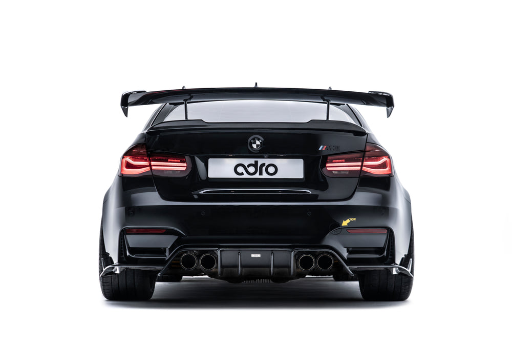 Alettone Adro AT-R1 "Swan Neck" in Carbonio per BMW F80 M3
