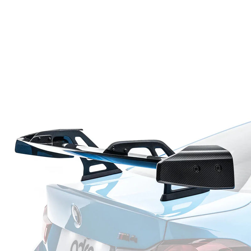 Carica immagine in Galleria Viewer, Alettone Adro AT-R1 "Swan Neck" in Carbonio con Deflettori Curvi per BMW F82 M4
