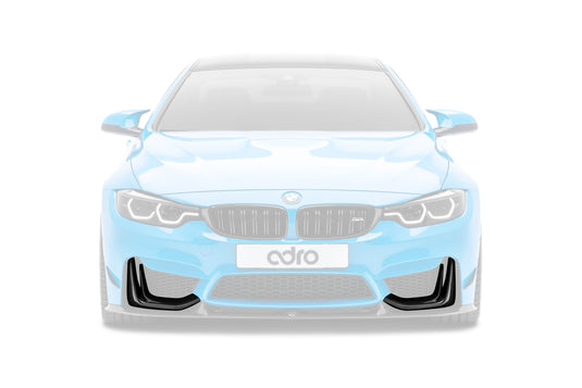 Prese d'Aria Paraurti Anteriore Adro per BMW F8X M3 / M4