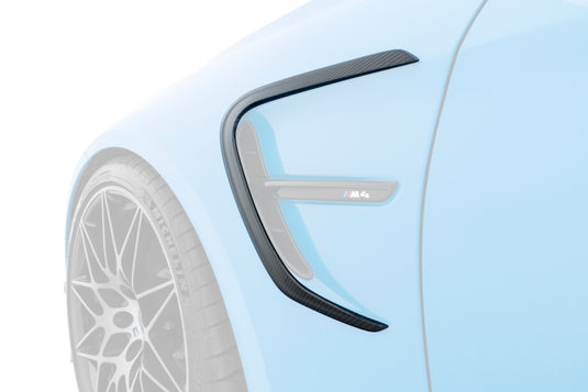 Inserti Parafanghi Anteriori Adro in Carbonio per BMW F82 M4