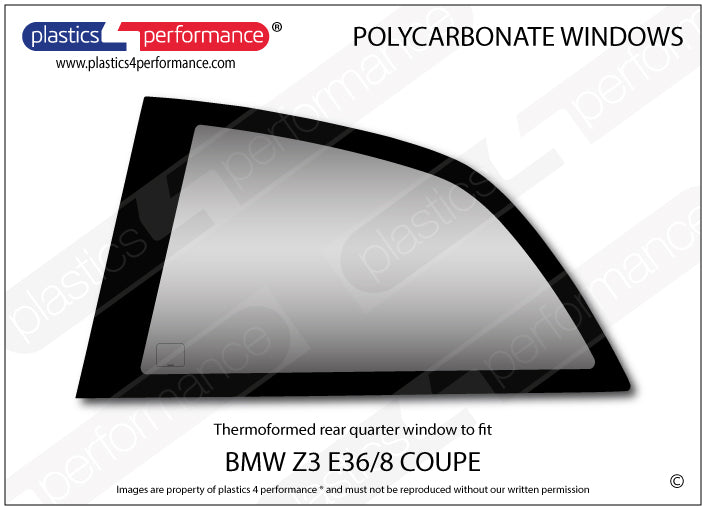 Carica immagine in Galleria Viewer, Vetri in Policarbonato per BMW Z3 E36/8 Coupé
