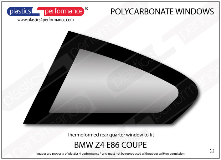 Carica immagine in Galleria Viewer, Vetri in Policarbonato per BMW Z4 E86 Coupé
