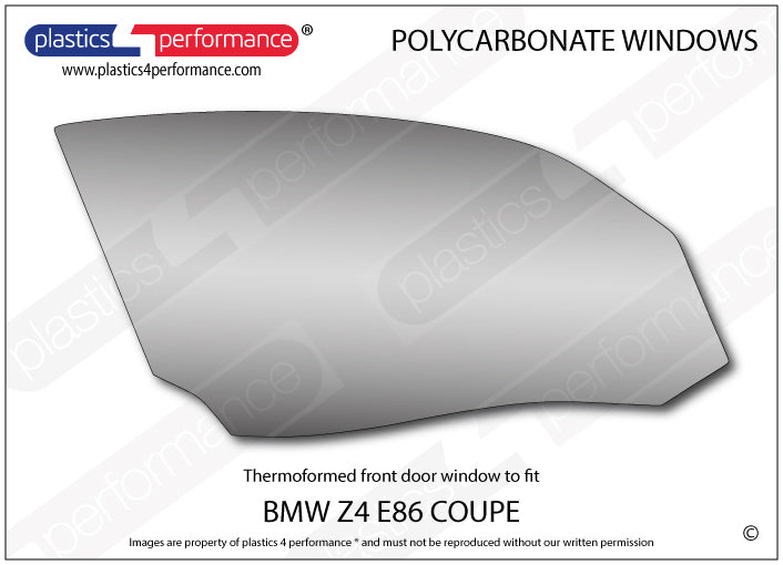 Vetri in Policarbonato per BMW Z4 E86 Coupé
