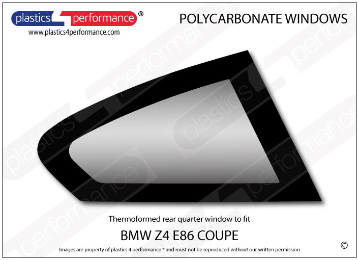 Vetri in Policarbonato per BMW Z4 E86 Coupé