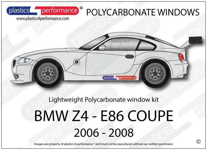 Carica immagine in Galleria Viewer, Vetri in Policarbonato per BMW Z4 E86 Coupé
