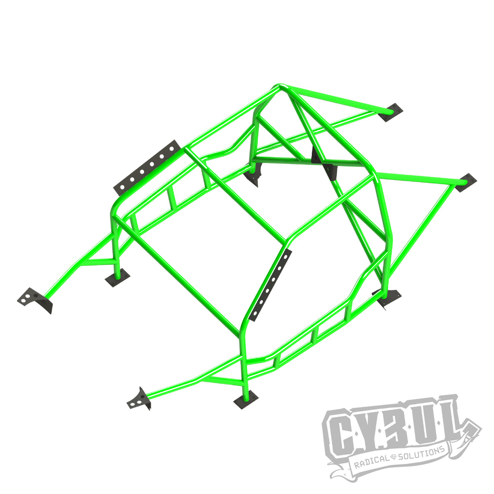 Roll Bar Multipunto da Saldare Cybul V3 Nascar per BMW E36 Touring